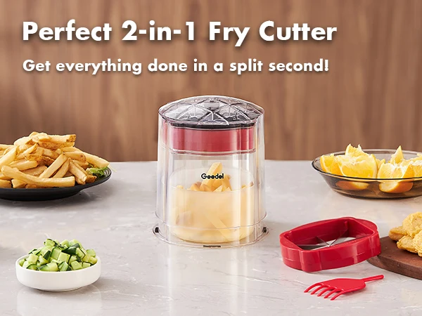 Stainless Steel Manual Food Cutter Quick Press Chopper Dicer for Home Kitchen Fruit Vegetable Tools & French Fry Cutters