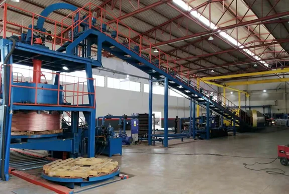 Continuous Casting and Rolling CCR Line for Copper