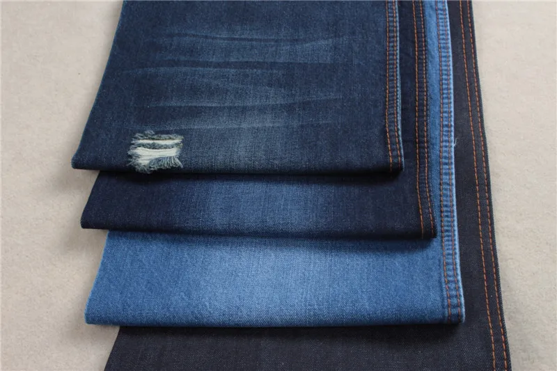 Alibaba Jual Kain Denim Selvedge 99%Cotton Kain Denim Dengan Rasa