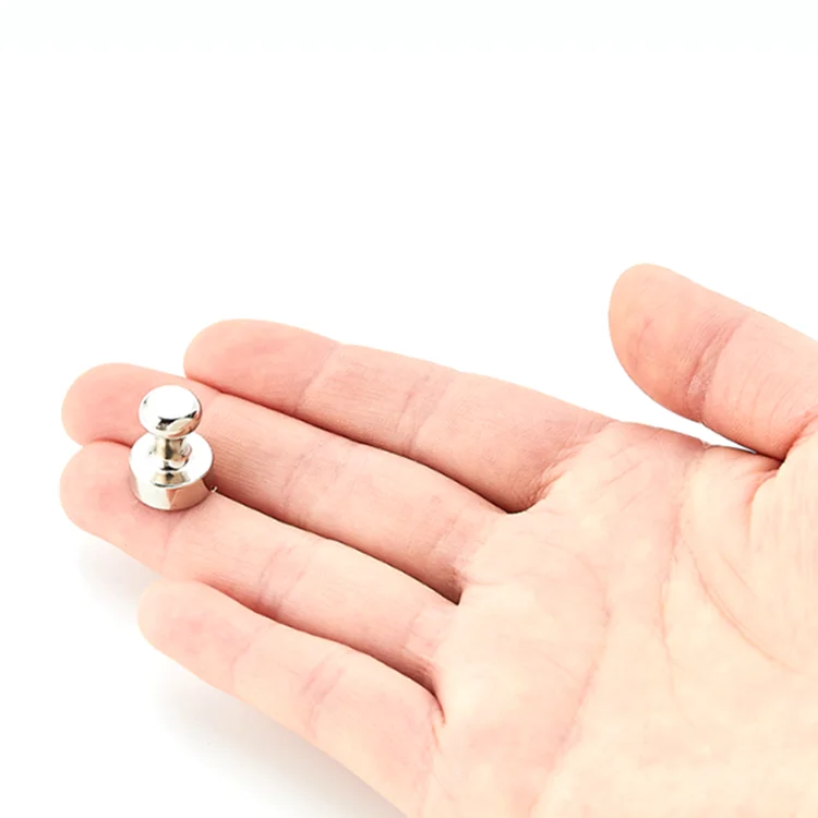 Balin Colored Refrigerator Office Magnetic Neodymium Push Pin Magnets Whiteboard with Strong Holding Force for Kitchen