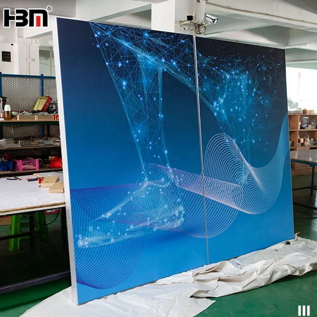 Тонкий световой короб со светодиодной подсветкой Светодиодная доска с по краям безрамный алюминиевый из