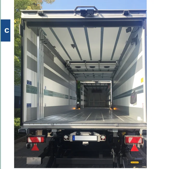 
Грузовое контрольное трековое оборудование для морозильной камеры 