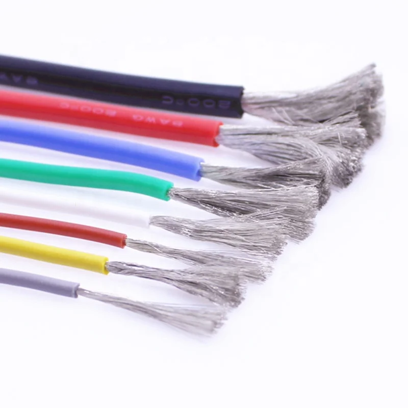 Red Black Silicone Wire High Temperature Silicone Power Cable 2AWG 4AWG 6AWG 8AWG10AWG 12 13 14 16 18 20 22 AWG To 30AWG - ANKUX.COM