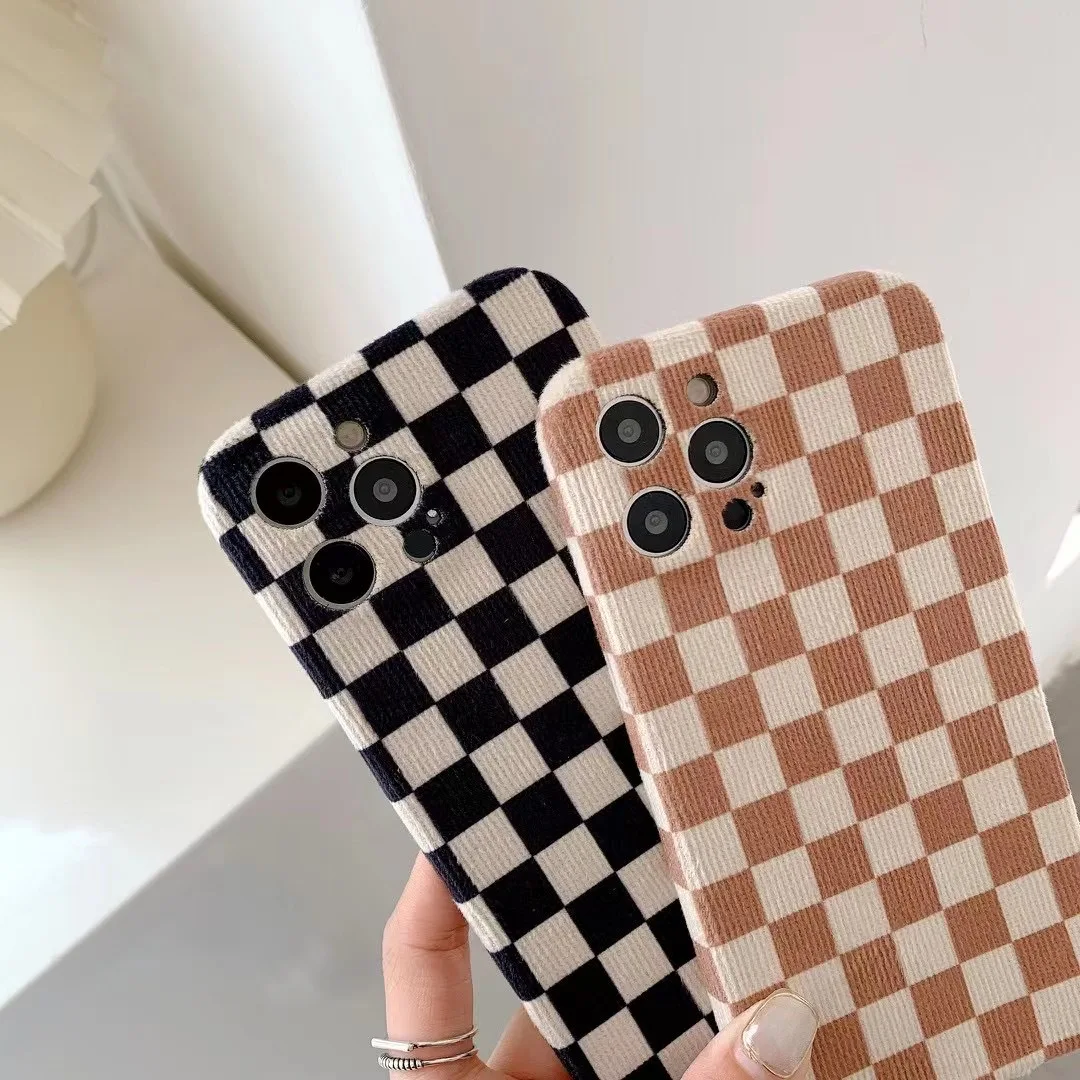 Checkerboard Checkered Chess Board Phone Case For IPhone 13 12 Pro Max 12  Mini Xs X Xr 7 8 6 6s Plus Shockproof Back Cover - Buy Checkerboard  Checkered Chess Board Phone