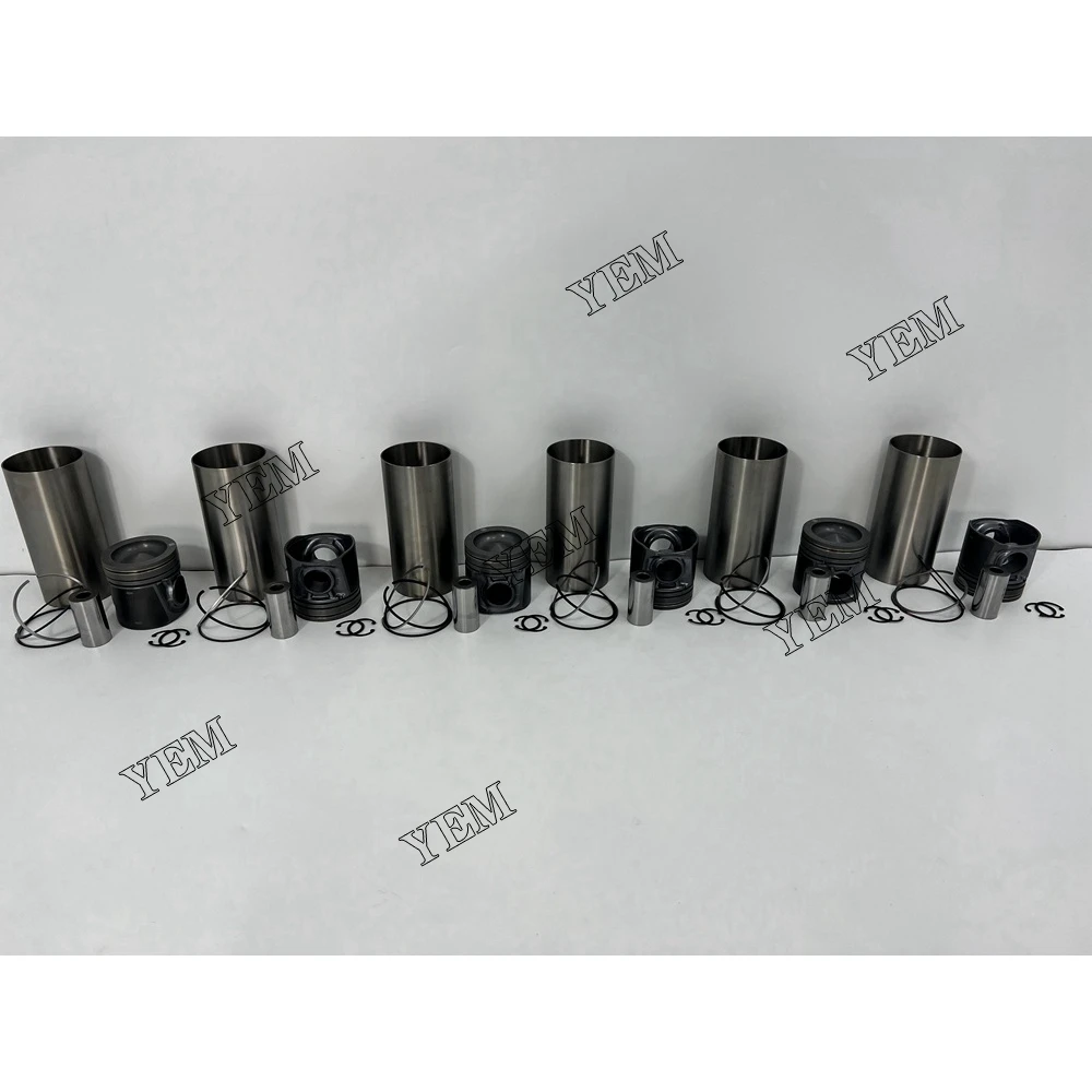 C6.6 Liner Kit With Cylinder Piston Rings Liner for Caterpillar