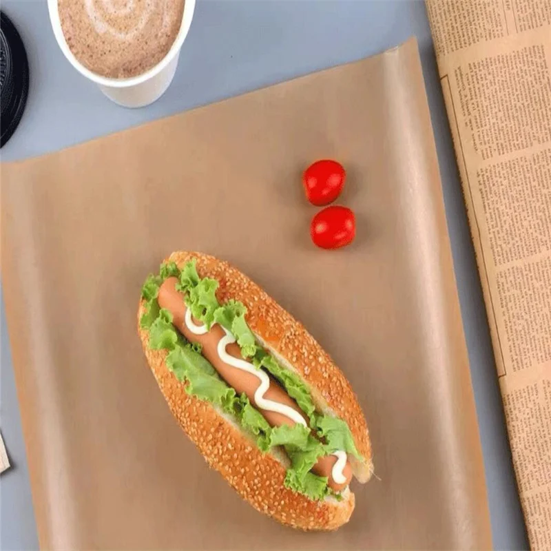 For Hamburger Waterproof Wrap Burger Printed Shawarma Wrapping Paper