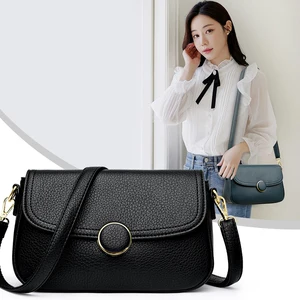 Maillard Design Lady Style PU Handbag with Chains Women's Crossbody Shoulder Bag Factory Customized High Quality
