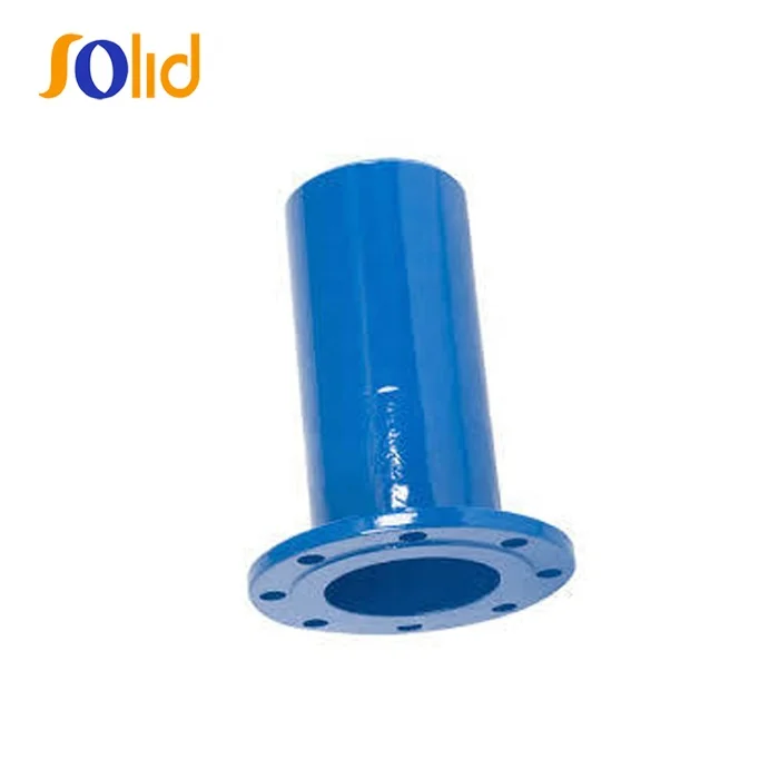 ISO2531 Ductile Cast Iron DI Flanged Spigot Pipe Fittings For PVC Pipe