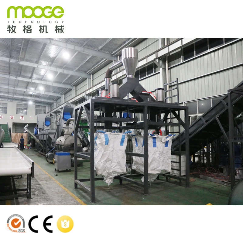 Waste Plastic Scrap Washing Recycling Line