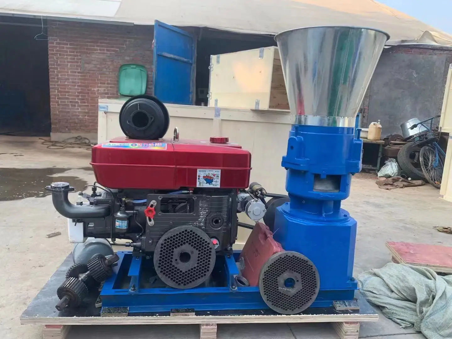 Diesel Pellet Machine Wood Pellet Mill Feed Pellet Machinery For Sale