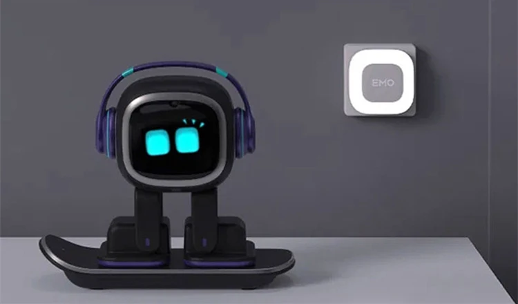 Emo Robot Intelligent Emotional Interactive Voice Ai Desktop Toys 