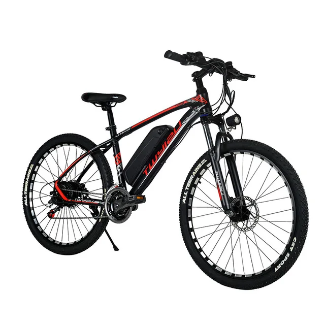 7 Speed Electric Mountain Bike / Aluminum Frame 1000w 48v 20ah Electric ...