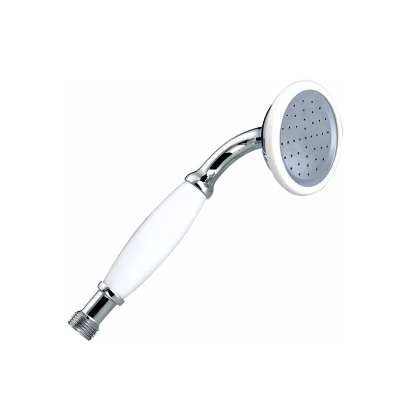 Traditional Ceramic Brass Handset - Chrome 