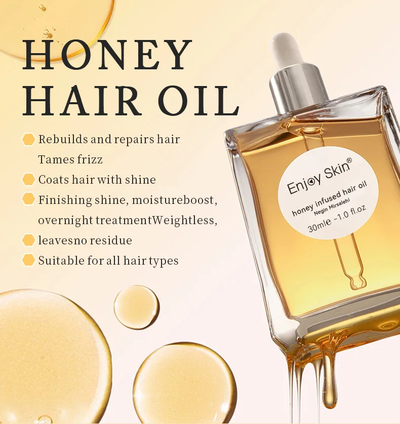 Vivid Honey Hair Oil Design for Mobile Vivid Honey Hair Oil Design for Mobile