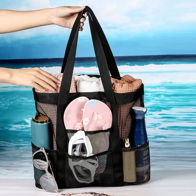 2022 China Factory Direct Sell Custom Tote Bag Summer Travel Dive Sports Picnic Basket Bag Female Beach Bag