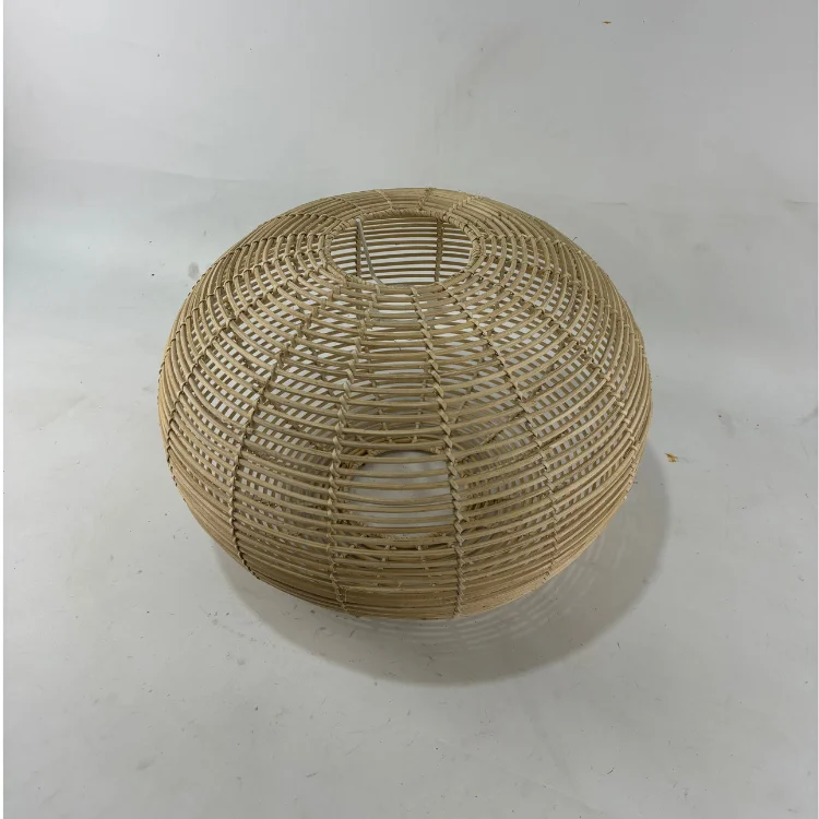 Бестселлер Подвесная лампа из ротанга бамбука новейший дизайн натуральный декор для столовой стандартная упаковка производитель Вьетнама