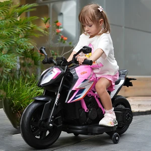 Licensed Toy Car Motorcycle LED Wheels 12V Battery Powered Kids Ride on Motorbike Toys for Kids to Drive