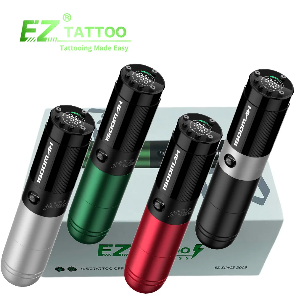 EZ Filter Freedom Tattoo Machine - 1500mah Capacity Pen