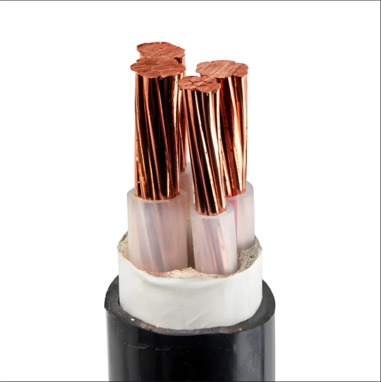 Electr cáp đồng 4/5 lõi u1000 r2v ro2v xlpe yjv cách điện dây thép bọc thép PVC vỏ bọc cáp điện
