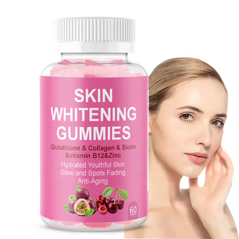 perfect glowing skin l glutathione plus collagen L-glutathione Best 2X Whitening Supplement nervous system Blue Copper Peptide Facial Color:Black and Red Dual