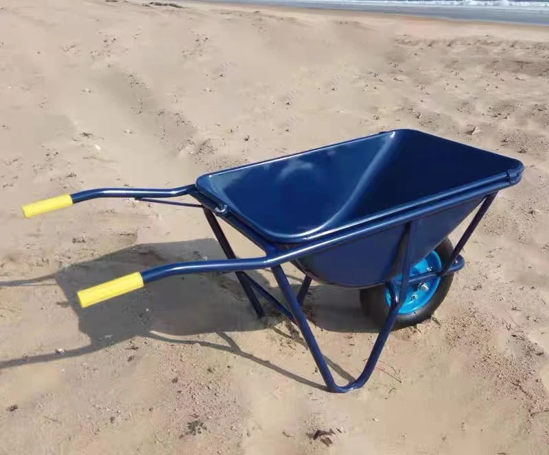 Heavy Duty Construction Garden Use Wheelbarrow 1 Single One Wheel Small