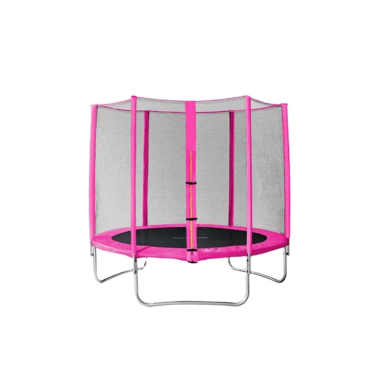 
Sundow Popular Trampoline 8Ft Exquisite Casual Outdoor Trampolines with Safety Net For Sales 