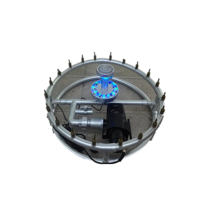 Lighted Musical Water Fountain for Garden Ponds and Pools Premium Stone Garden Product
