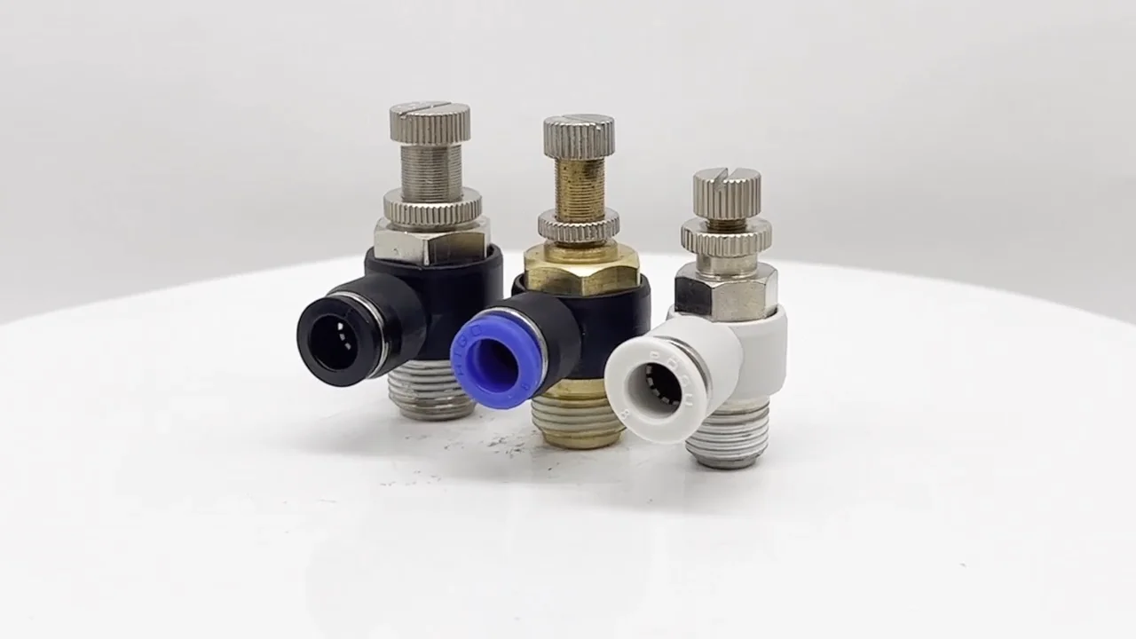 Valvola di non ritorno per Tubo 6mm Filetto Maschio 1/8