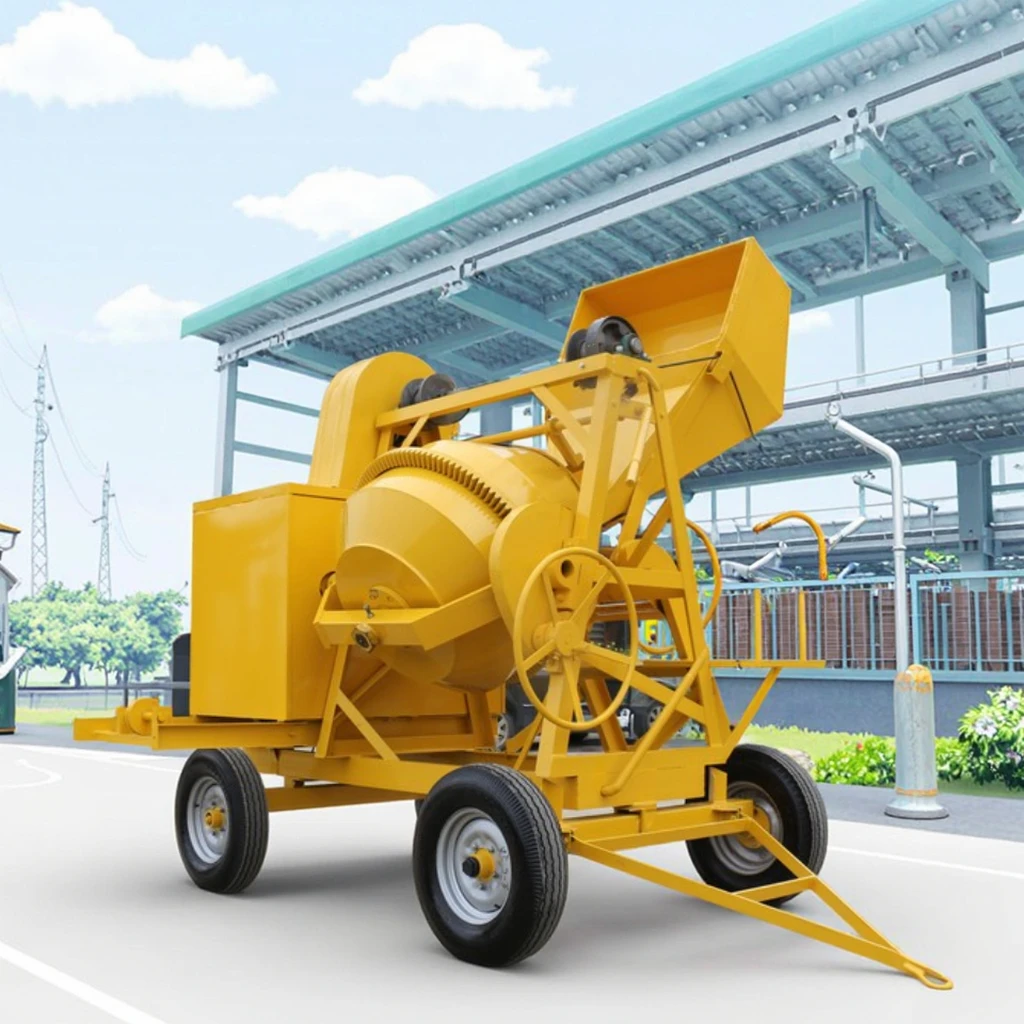 Wholesale Concrete Mixer with Lift A2-510LT Concrete Mixer With Winch diesel Concrete Mixer Machines for Sale