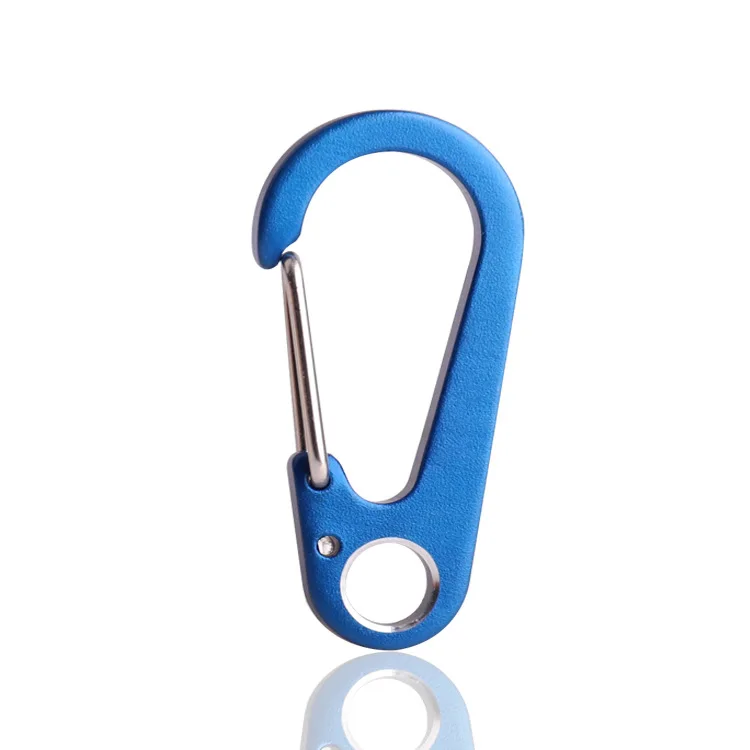 45mm Colored Stainless Steel Carabiner Clip And Hook Snap Hook