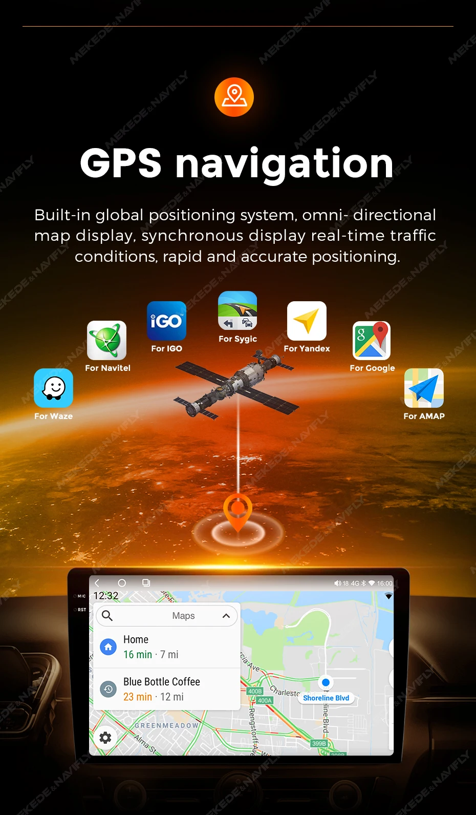 Auto Multimedia Player Android Gps Navigation Head Unit_voghion.com