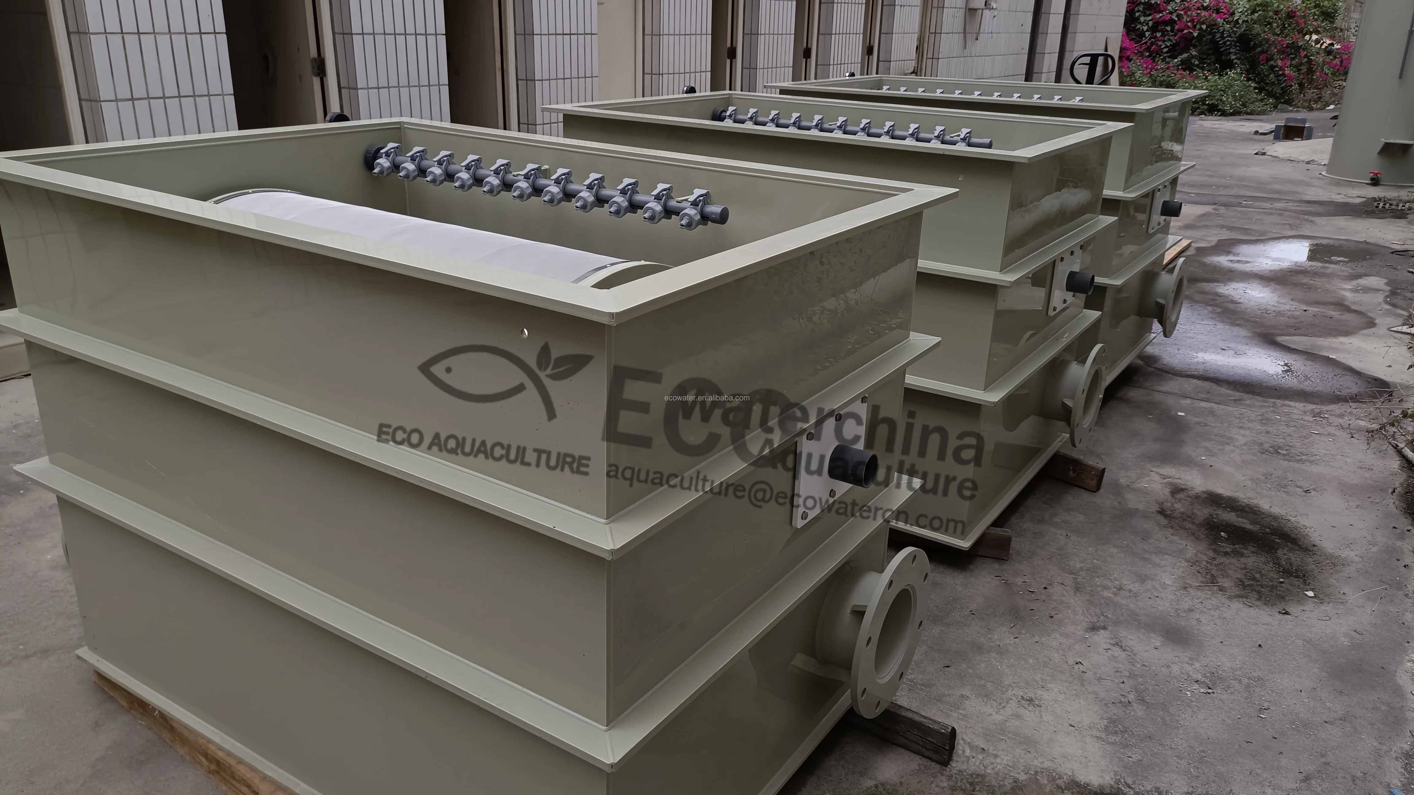 Eco New Hydrostatic Recirculation Aquaculture Fish Incubatio Ras System