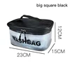 Black Large Square Bag