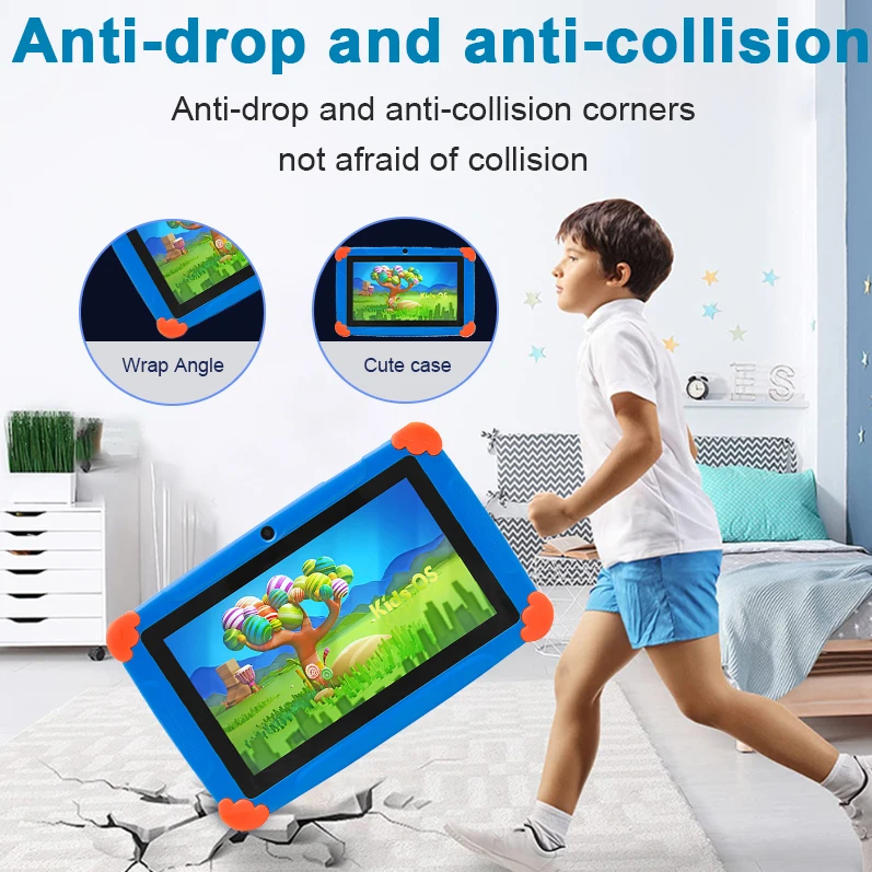 Cheapest 7" Wifi Kids Tablet Pc Children Educational Android 7 Inch Gaming Teblets Tablate Taplets