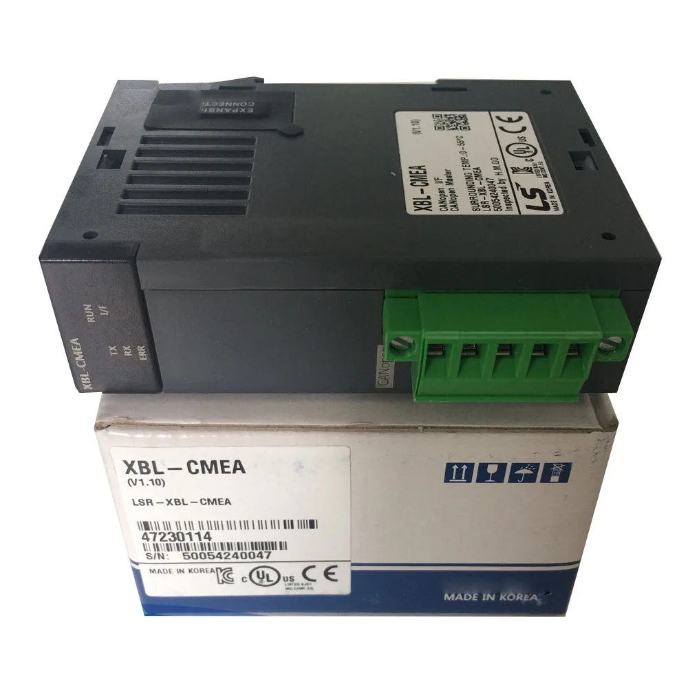 New Original XBL-CMEA XGB series dedicated communication module. It enables stable data exchange and interconnection between PLC and peripheral automation devices via standard communication protocol. 