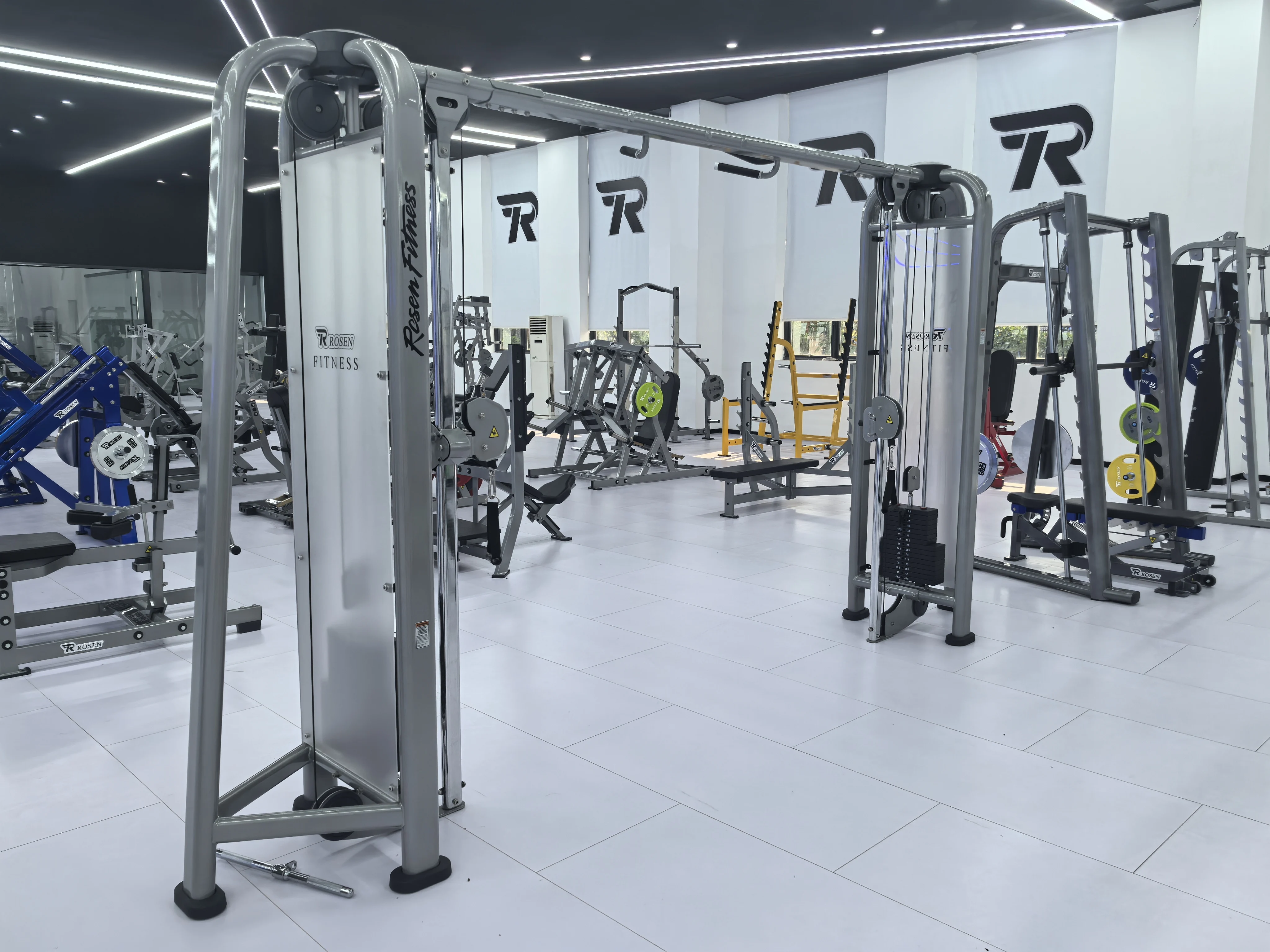 Functional Trainer Maxfit Gym Equipment Rosen Fitness Adjustable