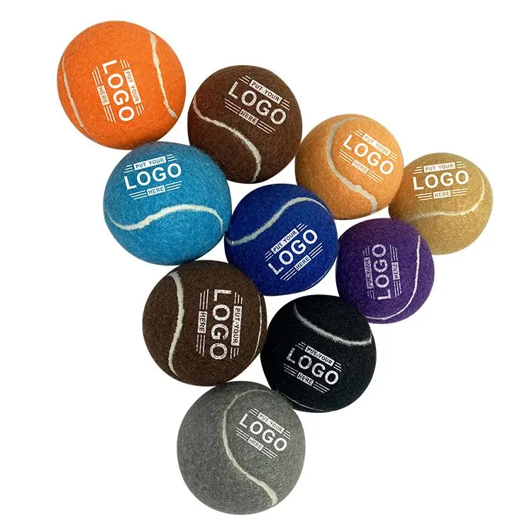 2025 Hot Selling Custom Product Cheap Bulk Customized Beach Tennis Balls Tennis Ball Recycle
