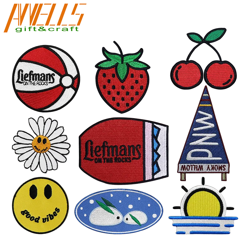 Music Band Logo Patches For Jeans And Totes – Rock & Pop Culture Embroidered Patches By AWELLS For Fans