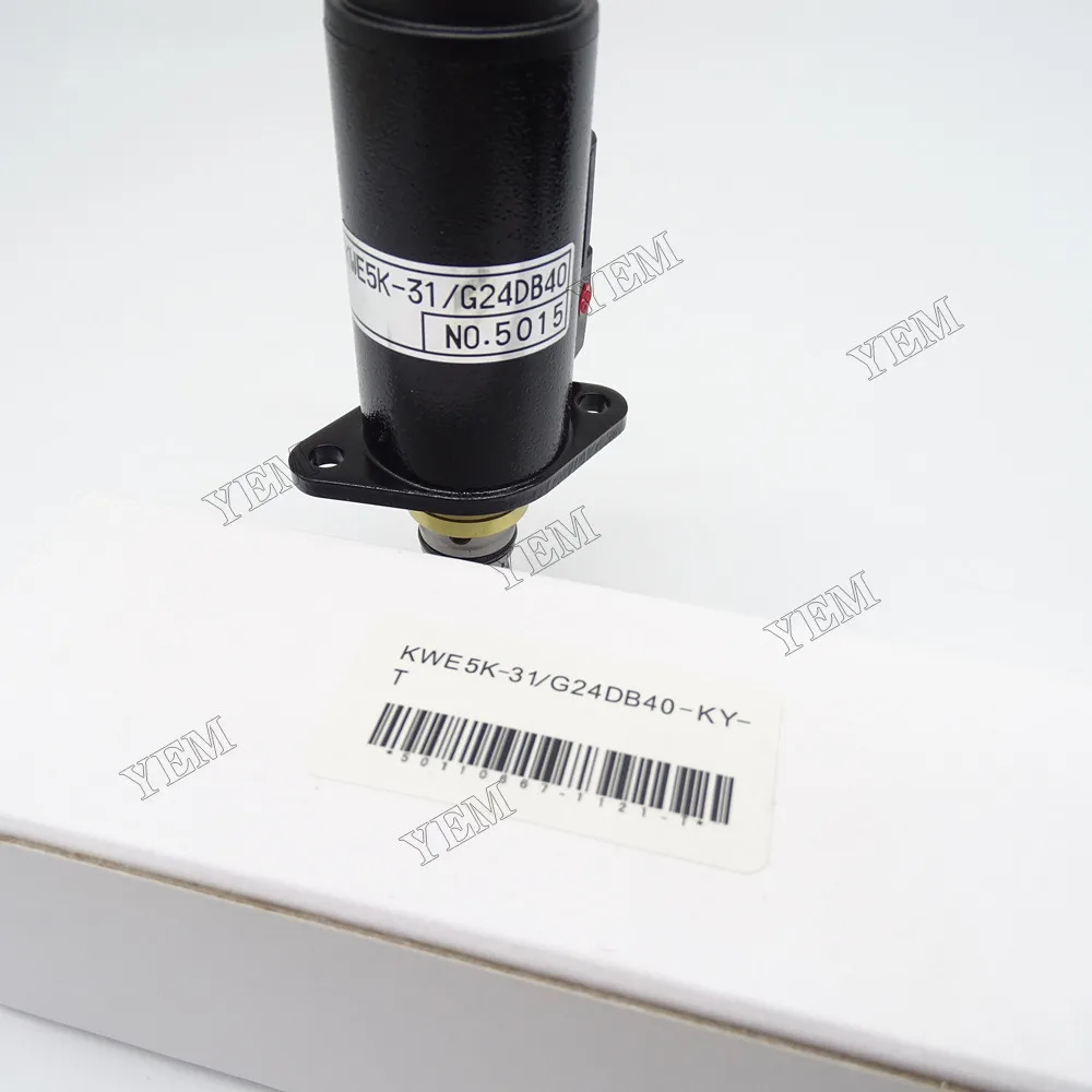 Solemoid Valve KWE5K-31 G24DB40-KY-T for Kobelco Agricultural Machinery Spare Parts