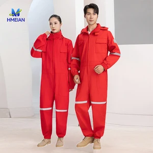 Custom logo Breathable Work Clothes Electricians Miners Coverall Multi-Pocke Construction Work Anti-static Workwear