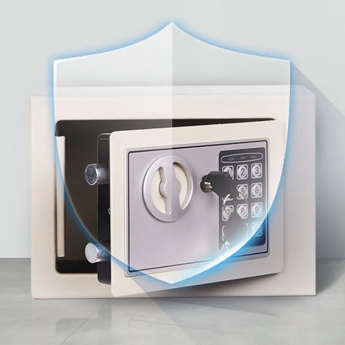 Mini Digital Security Safe Box Electric Steel Password Locker for Money and Valuables