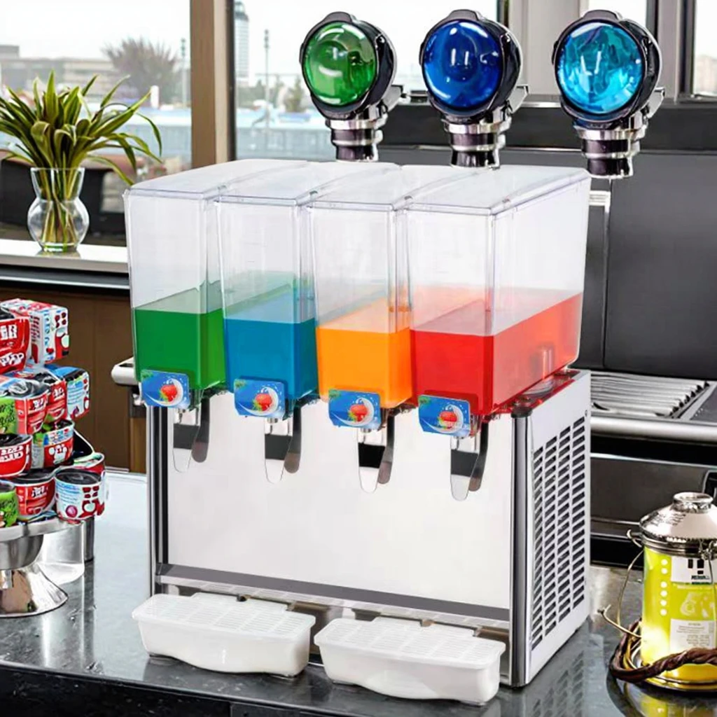 product 4 tanks commercial cold beverage dispenser cold drink dispenser-17