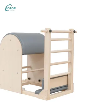 Factory Price Oak Wooden Pilates Training Machine Chair Pilates Reformer Pilates Ladder Barrel