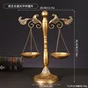 7127n-03 iron angel balance scale ornaments