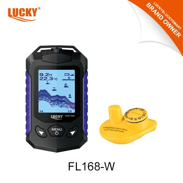 lucky fishing rods fish finder fl168-w