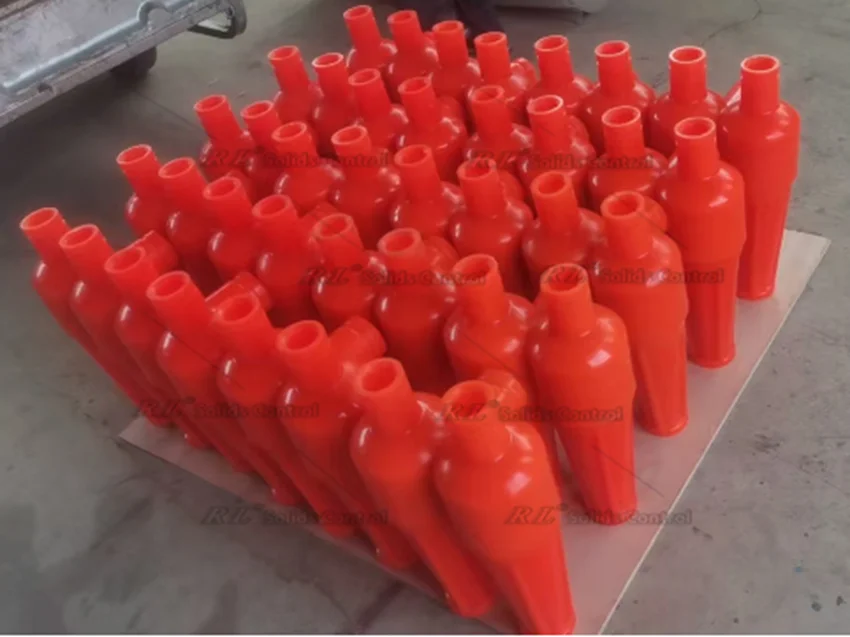 Solid Control Hydraulic Cyclone for Petroleum Drilling, Dual Nozzle Cyclone