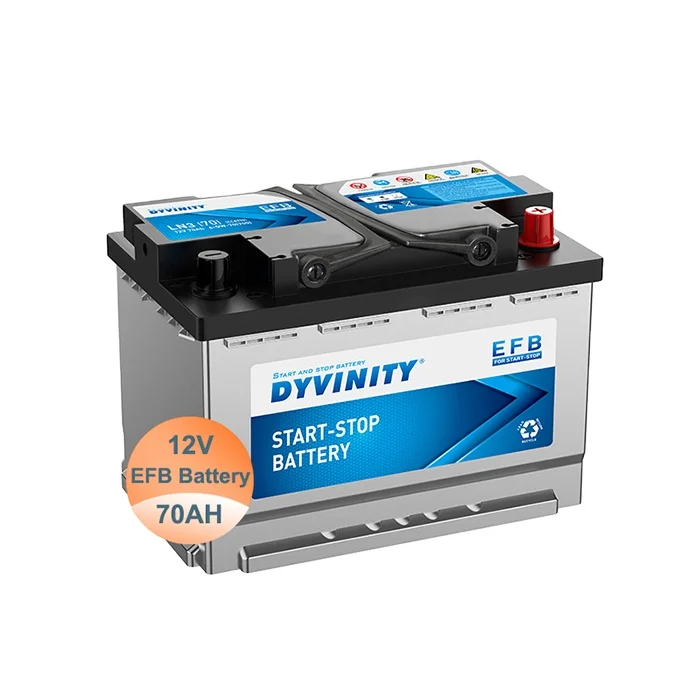 New 70Ah Maintenance-Free Rechargeable Start-Stop JIS Standard