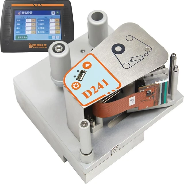 DP25mm*350mBK Dikai D241/D118i TTO Heat Transfer Coding Machine Ribbon Packaging Labeling Machine High Temperature PET Film for 5