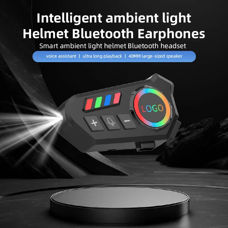 best audio device for motorcycle helmet AURISOM Bluetooth Headset Noice Cancellation, Wireless Helmet Speakers 4 Colors LED Light,1200mAh Battery, IP67 Waterproof/HiFi Sound, Smart Motorcycle Headphones All Helmets : Electronics Introducing the eBike Helmet Audio Kit 25 Best Bluetooth Motorcycle Helmet