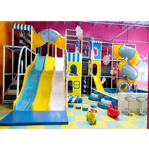 Children Plastic Slides Kids Play Ball Pool Amusement Park Indoor Playground Equipment Set Kids Playground Indoor